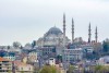 Bild der Moschee aus dem Stadtviertel Ortaköy im Stadtteil Beşiktaş