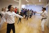 Kinder beim Karate